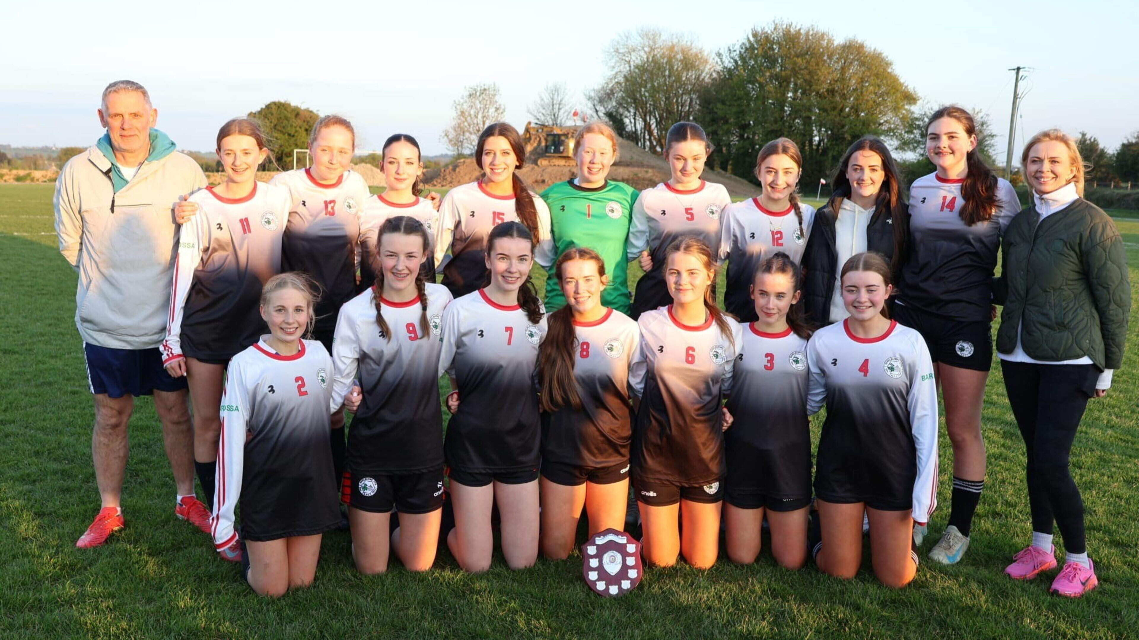 Shelburne girls make up for tough season with unbeaten run to Under-15 crown